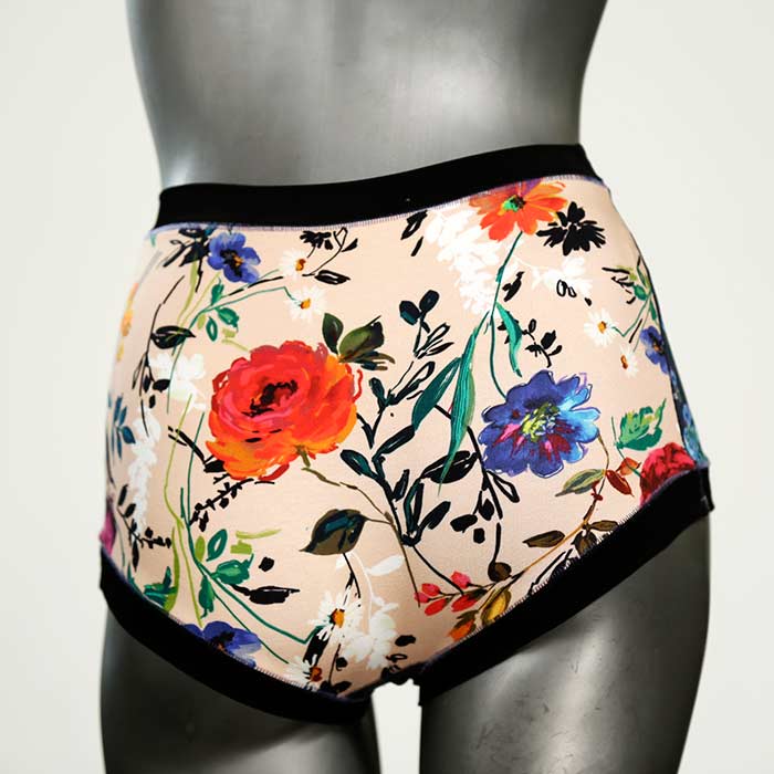 schöne farbige bequeme attraktive High waist Hotpant aus Baumwolle, Unterwäsche für Damen
