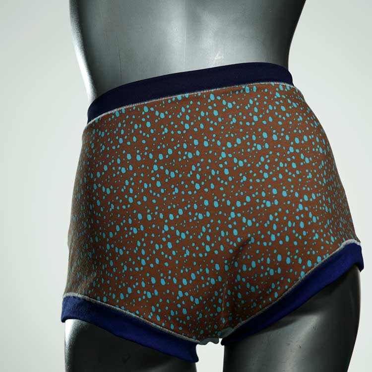 attraktive sexy farbige ökologische High waist Hotpant aus Baumwolle, Unterwäsche für Damen thumbnail