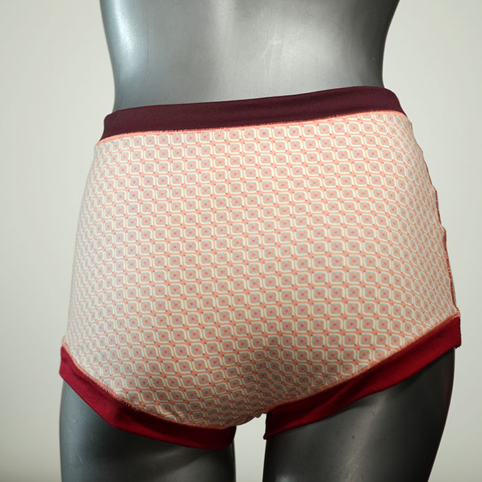 nachhaltige sexy gemusterte bequeme High waist Hotpant aus Baumwolle, Unterwäsche für Damen thumbnail