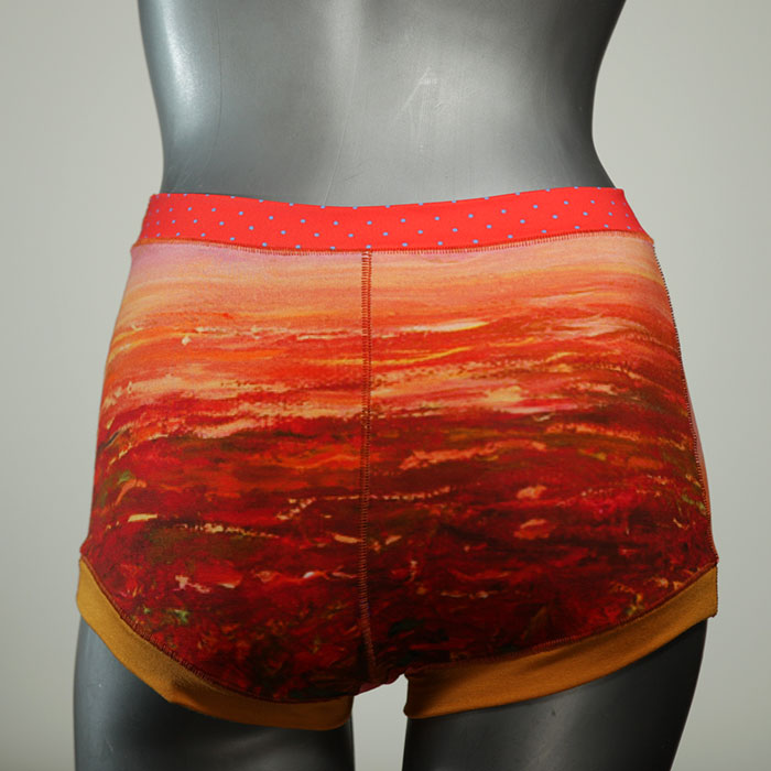 ökologische preiswerte farbige High waist Hotpant aus Baumwolle, Unterwäsche für Damen thumbnail
