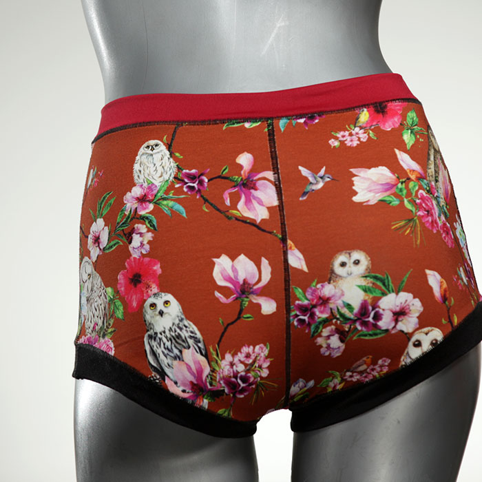 nachhaltige bequeme attraktive handgemachte High waist Hotpant aus Baumwolle, Unterwäsche für Damen thumbnail