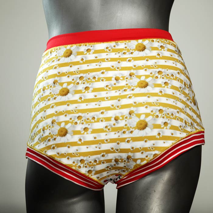nachhaltige bunte sexy günstige High waist Hotpant aus Baumwolle, Unterwäsche für Damen thumbnail
