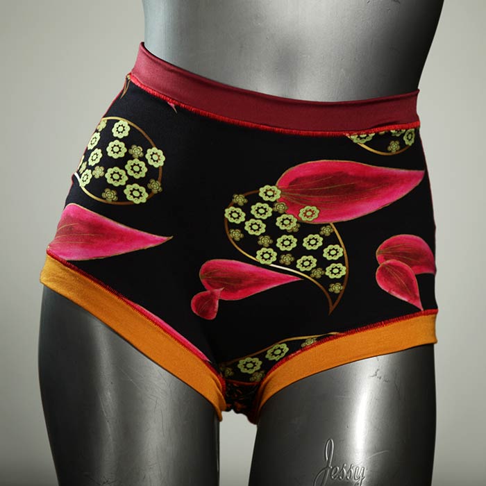 ökologische sexy bequeme bunte High waist Hotpant aus Baumwolle, Unterwäsche für Damen thumbnail