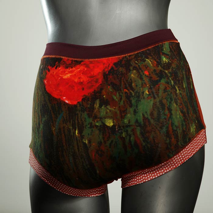 farbige ökologische nachhaltige attraktive High waist Hotpant aus Baumwolle, Unterwäsche für Damen thumbnail
