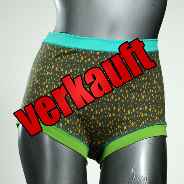 preiswerte attraktive ökologische farbige High waist Hotpant aus Baumwolle, Unterwäsche für Damen