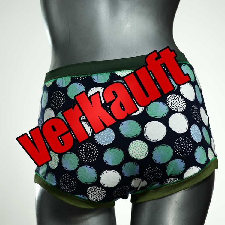 attraktive bequeme handgemachte bunte High waist Hotpant aus Baumwolle, Unterwäsche für Damen