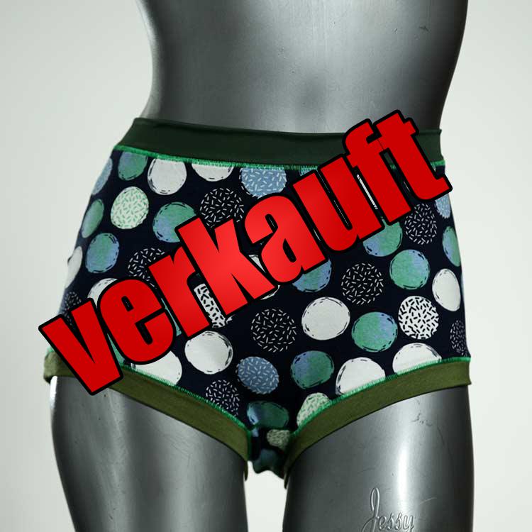attraktive bequeme handgemachte bunte High waist Hotpant aus Baumwolle, Unterwäsche für Damen