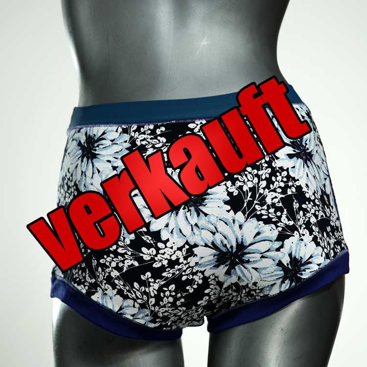 schöne ökologische attraktive farbige High waist Hotpant aus Baumwolle, Unterwäsche für Damen