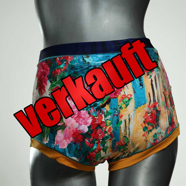 günstige schöne preiswerte farbige High waist Hotpant aus Baumwolle, Unterwäsche für Damen