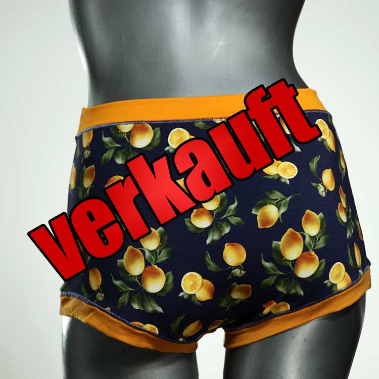 sexy schöne gemusterte farbige High waist Hotpant aus Baumwolle, Unterwäsche für Damen