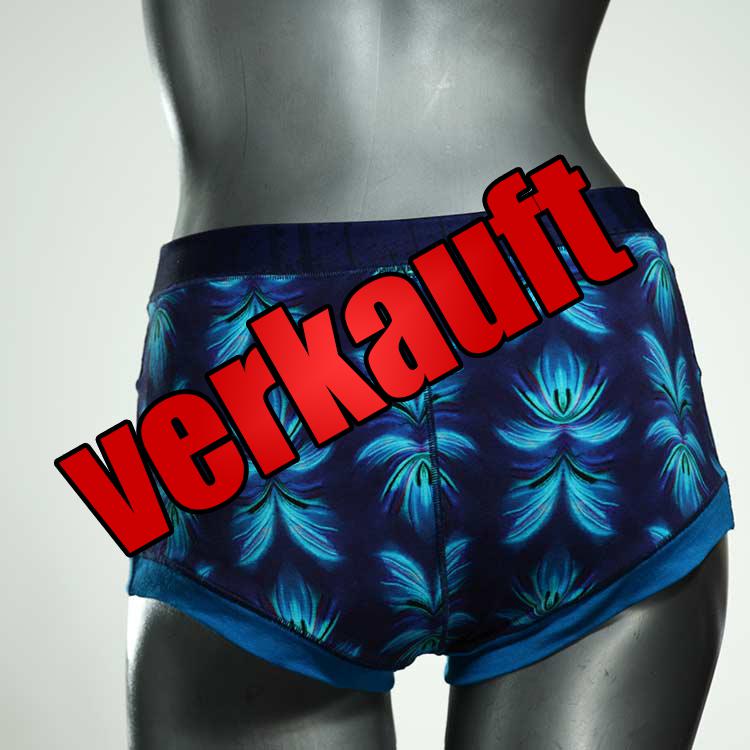 nachhaltige farbige ökologische günstige High waist Hotpant aus Baumwolle, Unterwäsche für Damen