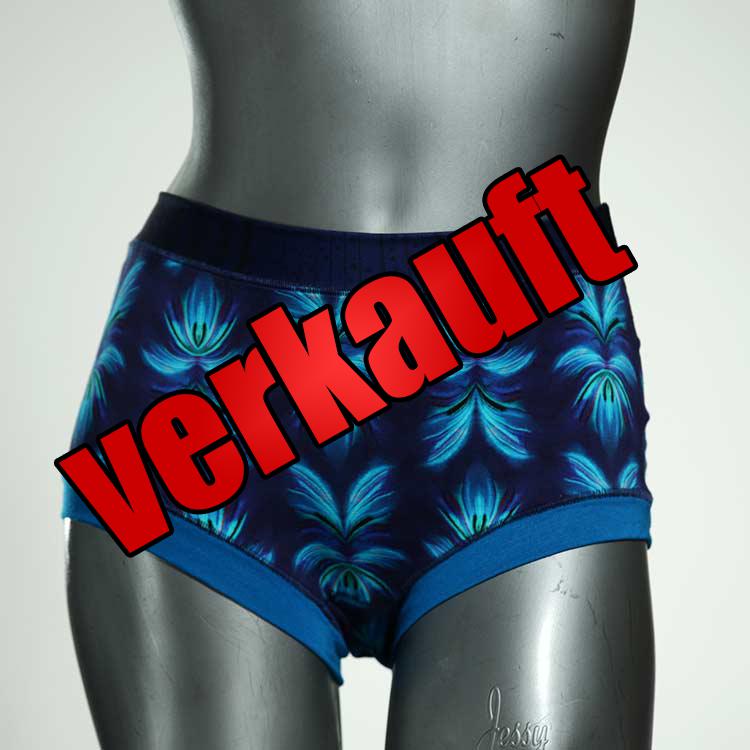 nachhaltige farbige ökologische günstige High waist Hotpant aus Baumwolle, Unterwäsche für Damen