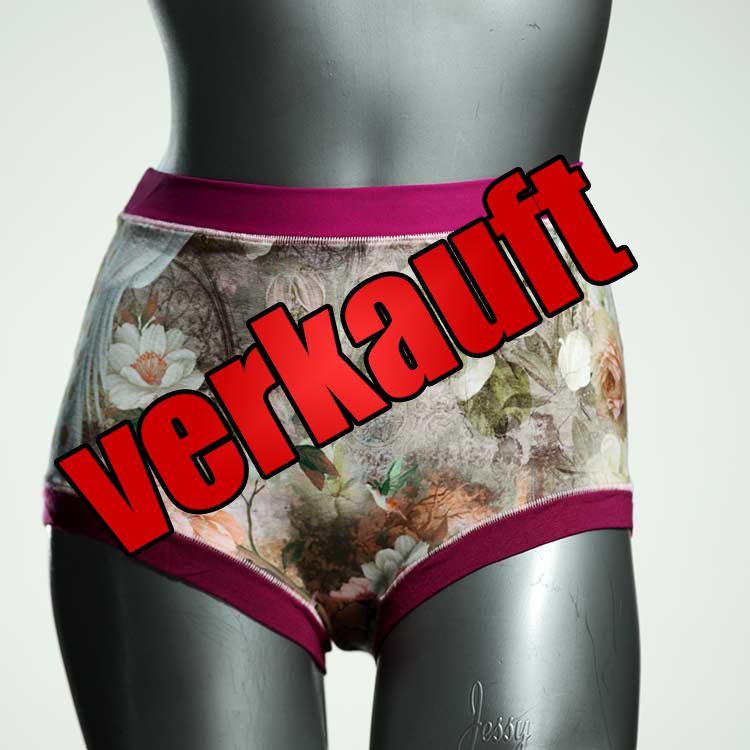sexy günstige farbige ökologische High waist Hotpant aus Baumwolle, Unterwäsche für Damen