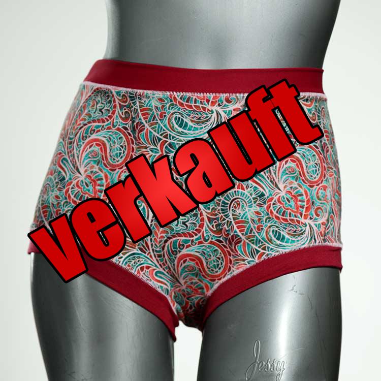 ökologische attraktive handgemachte sexy High waist Hotpant aus Baumwolle, Unterwäsche für Damen