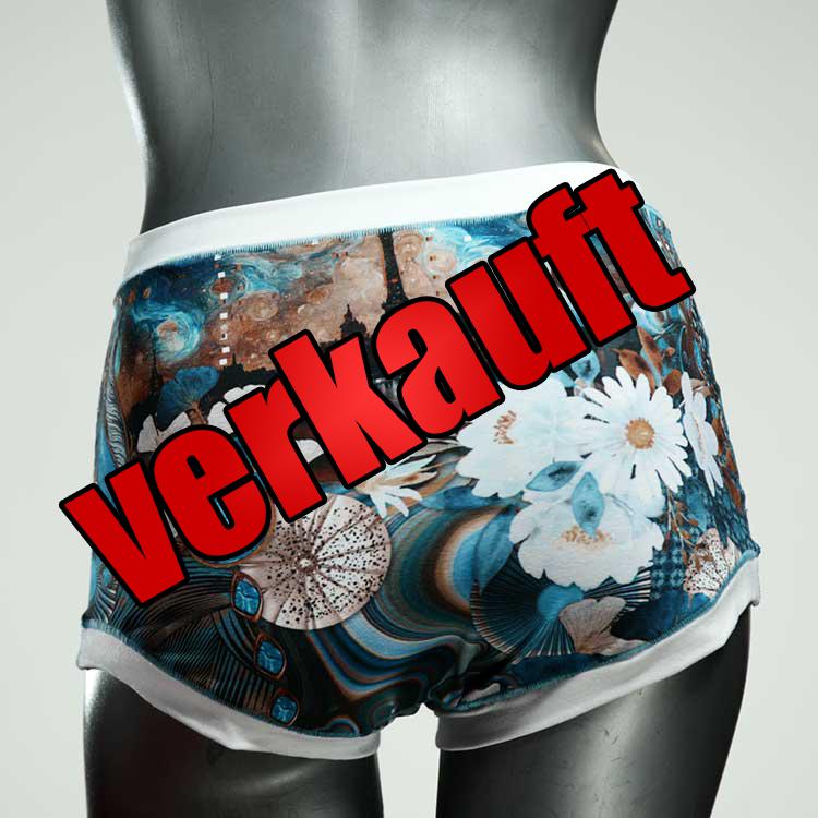 nachhaltige günstige bunte preiswerte High waist Hotpant aus Baumwolle, Unterwäsche für Damen