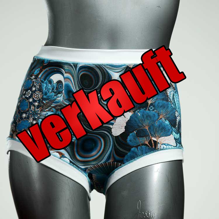 nachhaltige günstige bunte preiswerte High waist Hotpant aus Baumwolle, Unterwäsche für Damen