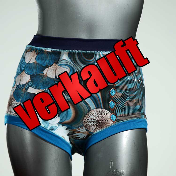 sexy schöne preiswerte gemusterte High waist Hotpant aus Baumwolle, Unterwäsche für Damen