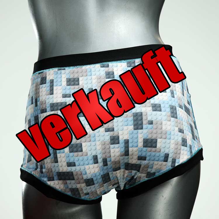 bequeme günstige handgemachte preiswerte High waist Hotpant aus Baumwolle, Unterwäsche für Damen