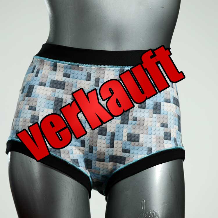 bequeme günstige handgemachte preiswerte High waist Hotpant aus Baumwolle, Unterwäsche für Damen