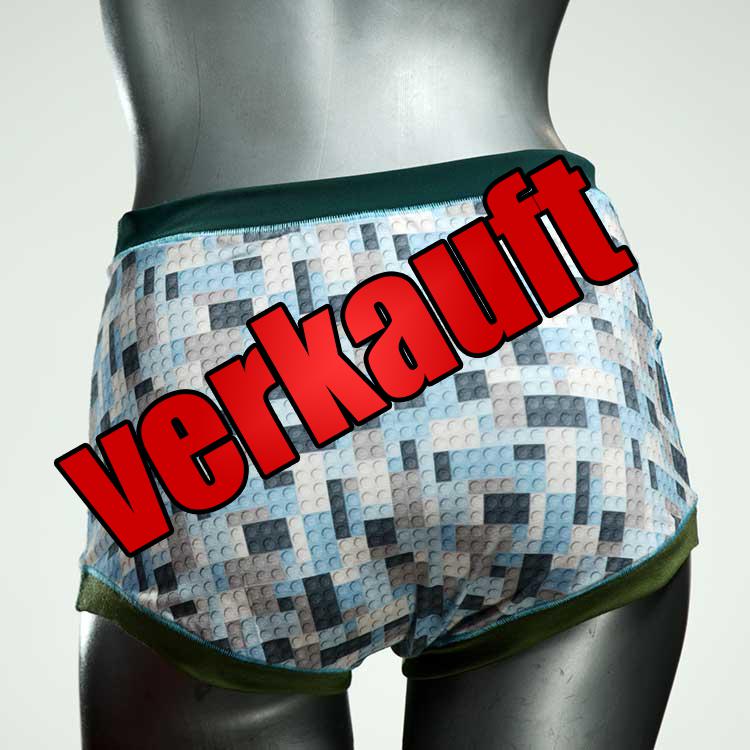 bunte preiswerte farbige attraktive High waist Hotpant aus Baumwolle, Unterwäsche für Damen
