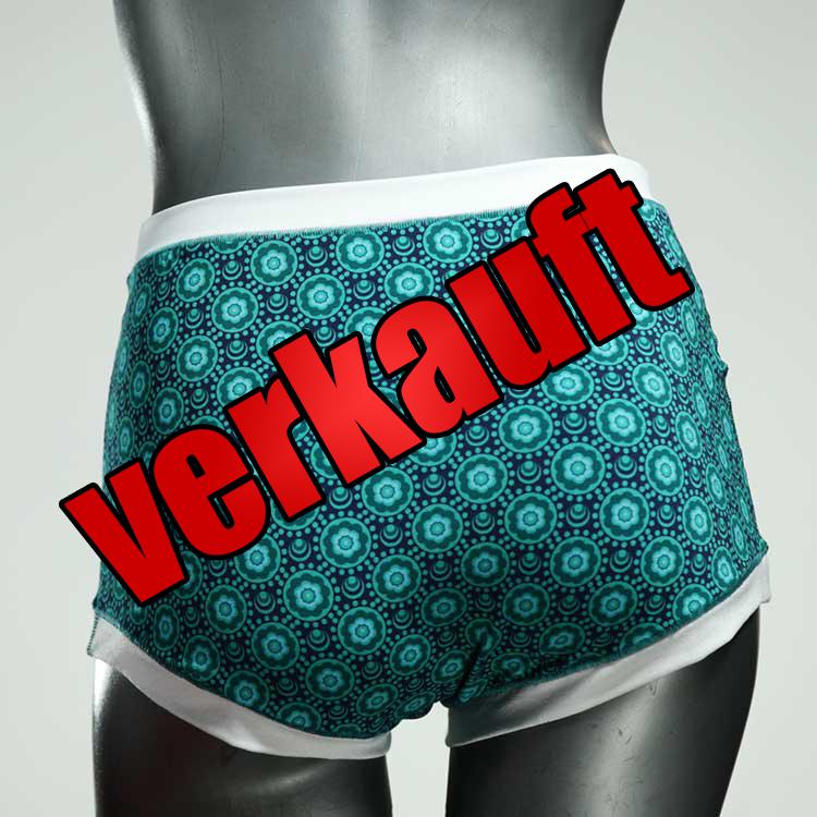 bequeme handgemachte günstige preiswerte High waist Hotpant aus Baumwolle, Unterwäsche für Damen