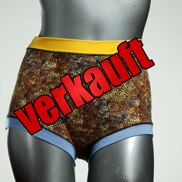 günstige süße bunte bequeme High waist Hotpant aus Baumwolle, Unterwäsche für Damen