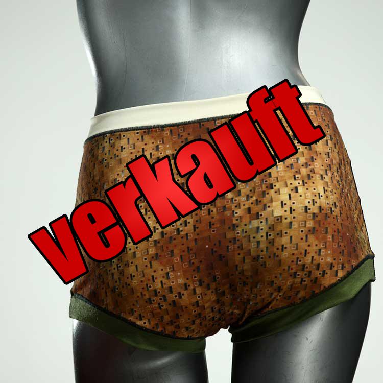 süße farbige bunte attraktive High waist Hotpant aus Baumwolle, Unterwäsche für Damen
