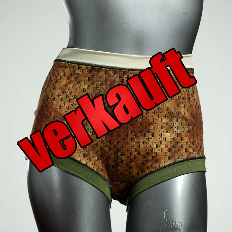 süße farbige bunte attraktive High waist Hotpant aus Baumwolle, Unterwäsche für Damen