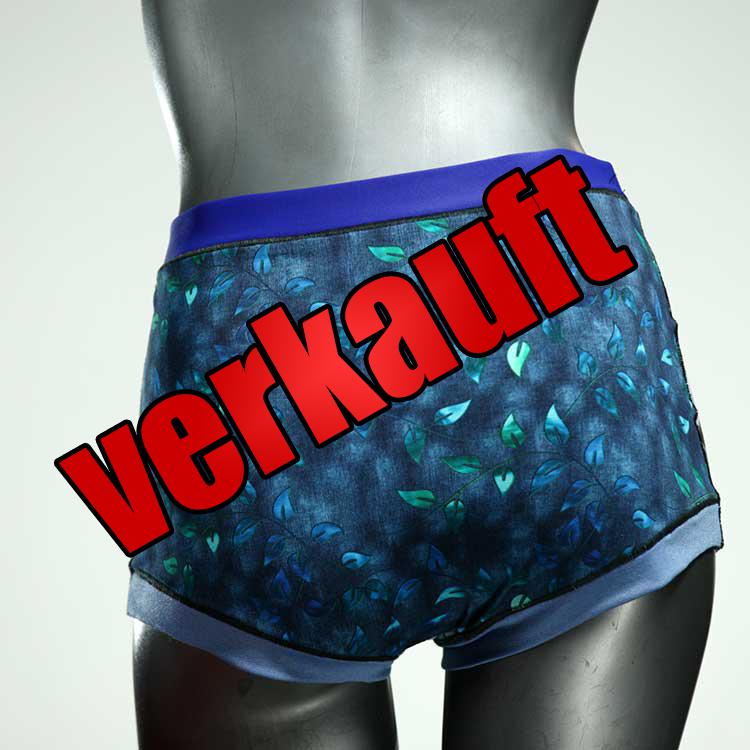sexy günstige nachhaltige handgemachte High waist Hotpant aus Baumwolle, Unterwäsche für Damen