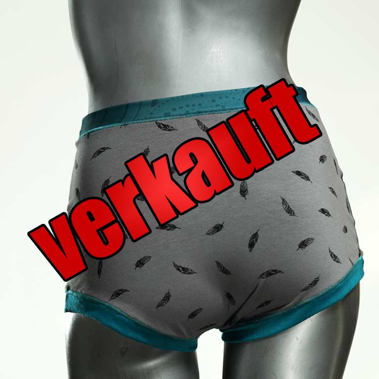 bequeme süße schöne gemusterte High waist Hotpant aus Baumwolle, Unterwäsche für Damen