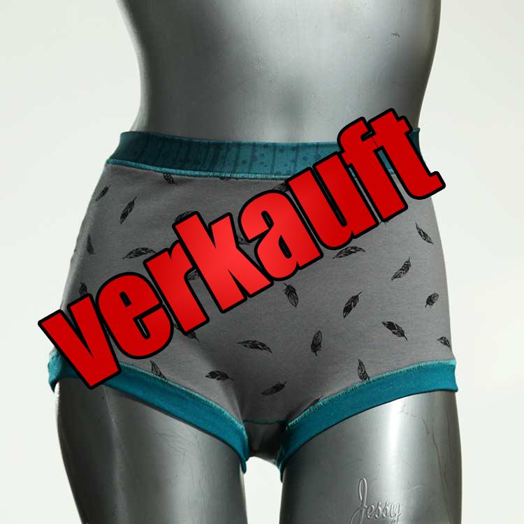 bequeme süße schöne gemusterte High waist Hotpant aus Baumwolle, Unterwäsche für Damen