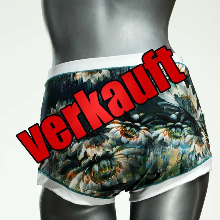 sexy gemusterte farbige bequeme High waist Hotpant aus Baumwolle, Unterwäsche für Damen