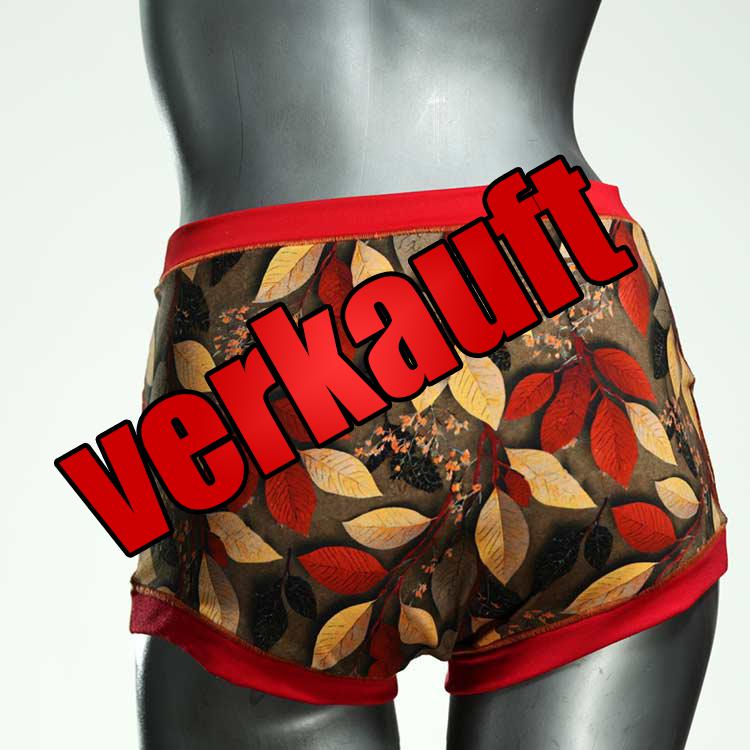 farbige bunte süße bequeme High waist Hotpant aus Baumwolle, Unterwäsche für Damen
