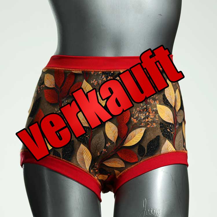 farbige bunte süße bequeme High waist Hotpant aus Baumwolle, Unterwäsche für Damen