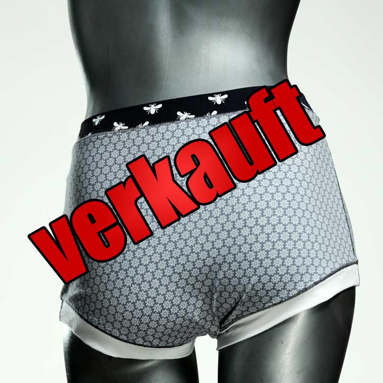 günstige schöne farbige bequeme High waist Hotpant aus Baumwolle, Unterwäsche für Damen