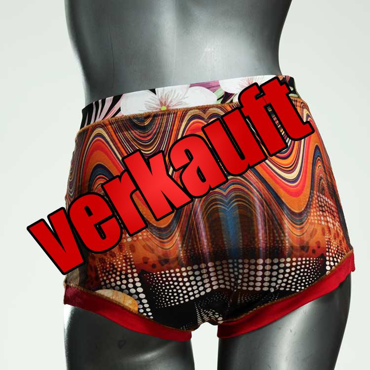 schöne ökologische sexy preiswerte High waist Hotpant aus Baumwolle, Unterwäsche für Damen