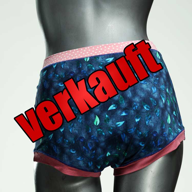 ökologische günstige preiswerte schöne High waist Hotpant aus Baumwolle, Unterwäsche für Damen