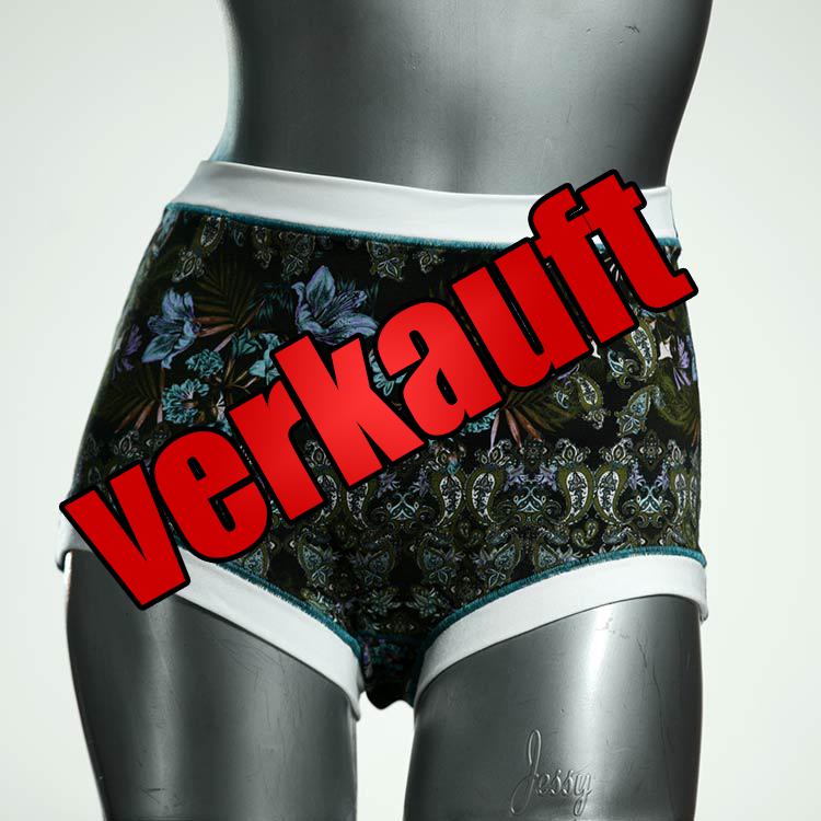 preiswerte bequeme schöne handgemachte High waist Hotpant aus Baumwolle, Unterwäsche für Damen