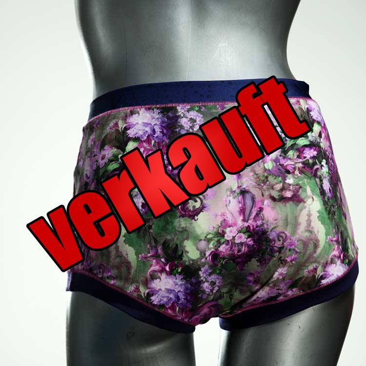 attraktive preiswerte süße gemusterte High waist Hotpant aus Baumwolle, Unterwäsche für Damen