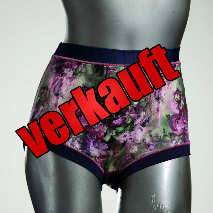 attraktive preiswerte süße gemusterte High waist Hotpant aus Baumwolle, Unterwäsche für Damen