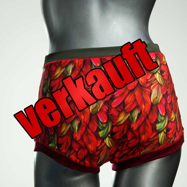 handgemachte bequeme gemusterte attraktive High waist Hotpant aus Baumwolle, Unterwäsche für Damen
