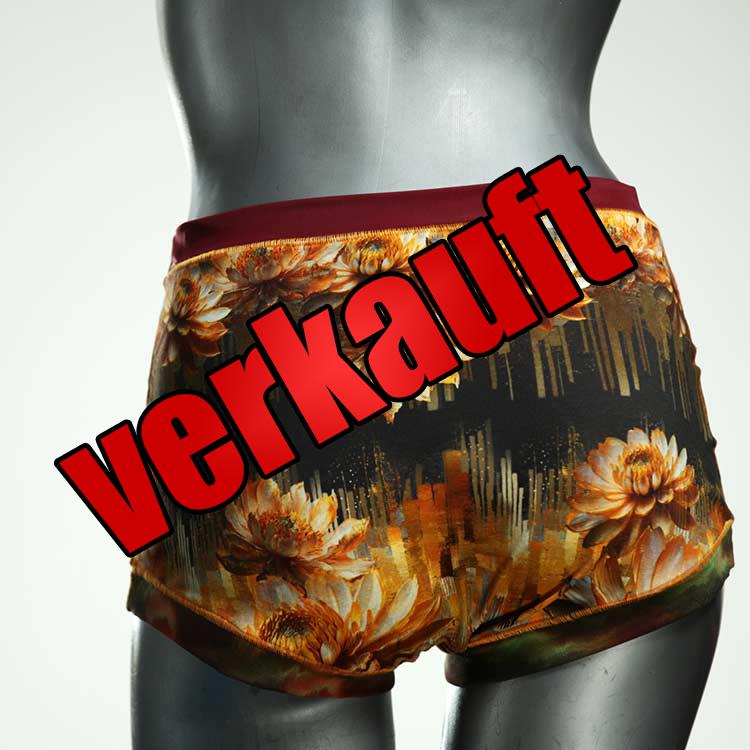 attraktive süße bequeme gemusterte High waist Hotpant aus Baumwolle, Unterwäsche für Damen