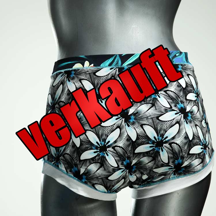 farbige bequeme sexy bunte High waist Hotpant aus Baumwolle, Unterwäsche für Damen