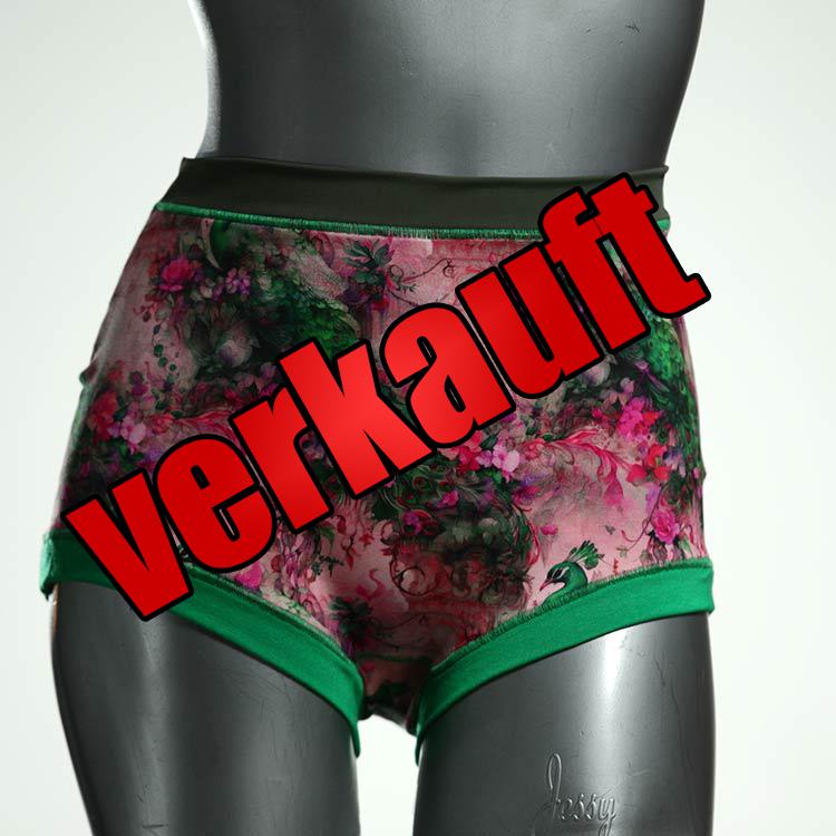 gemusterte bequeme schöne sexy High waist Hotpant aus Baumwolle, Unterwäsche für Damen
