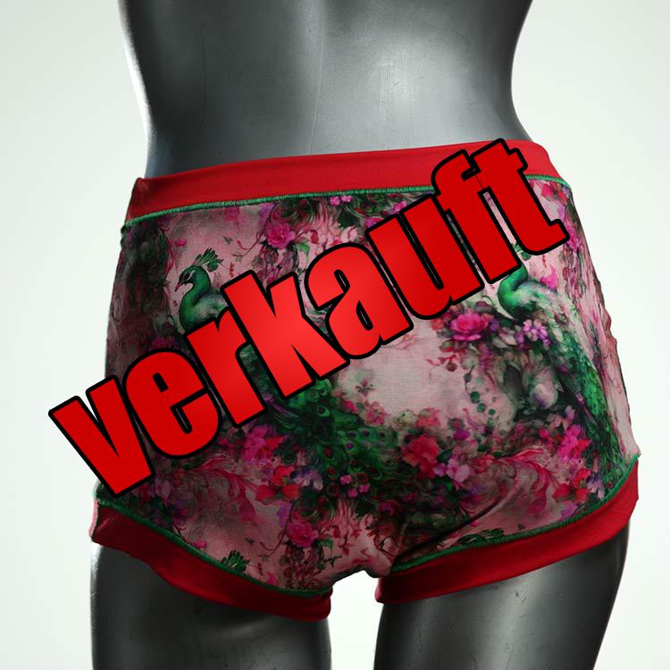 günstige farbige bequeme nachhaltige High waist Hotpant aus Baumwolle, Unterwäsche für Damen