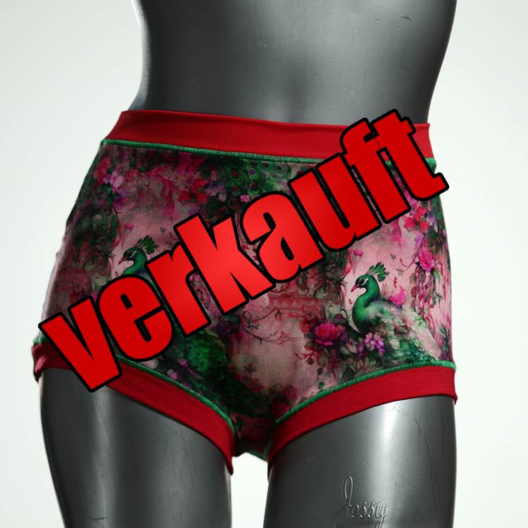 günstige farbige bequeme nachhaltige High waist Hotpant aus Baumwolle, Unterwäsche für Damen