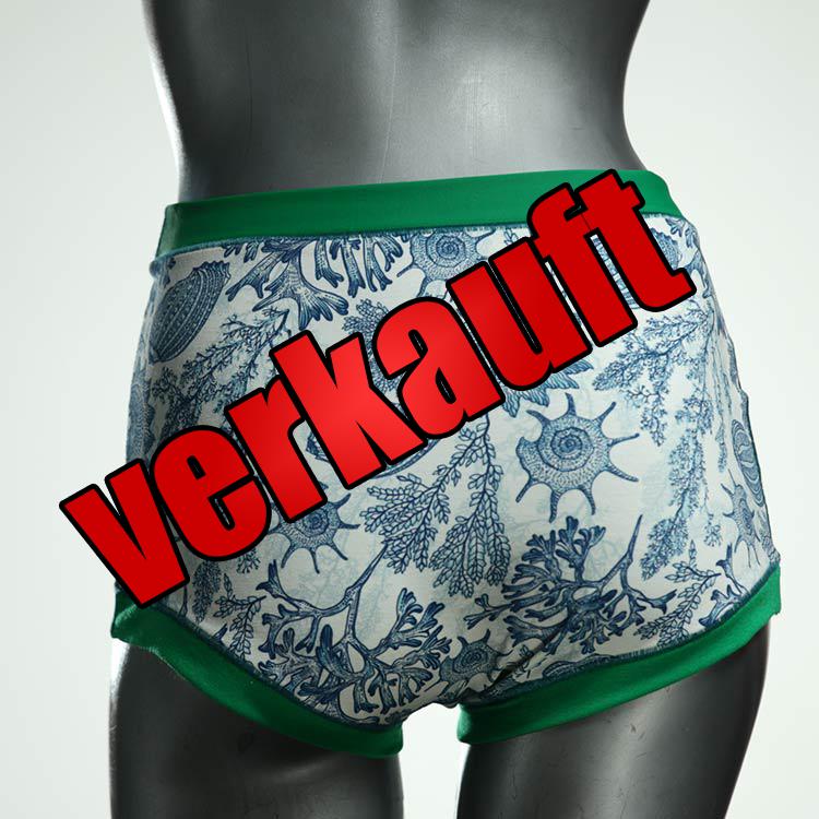 attraktive günstige nachhaltige handgemachte High waist Hotpant aus Baumwolle, Unterwäsche für Damen