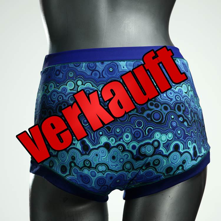 nachhaltige attraktive süße gemusterte High waist Hotpant aus Baumwolle, Unterwäsche für Damen