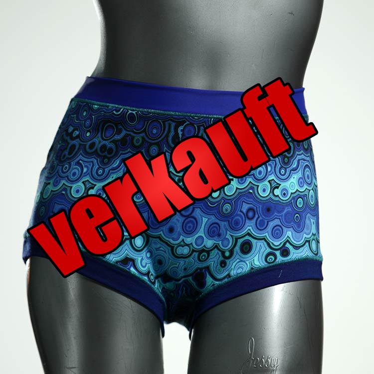 nachhaltige attraktive süße gemusterte High waist Hotpant aus Baumwolle, Unterwäsche für Damen