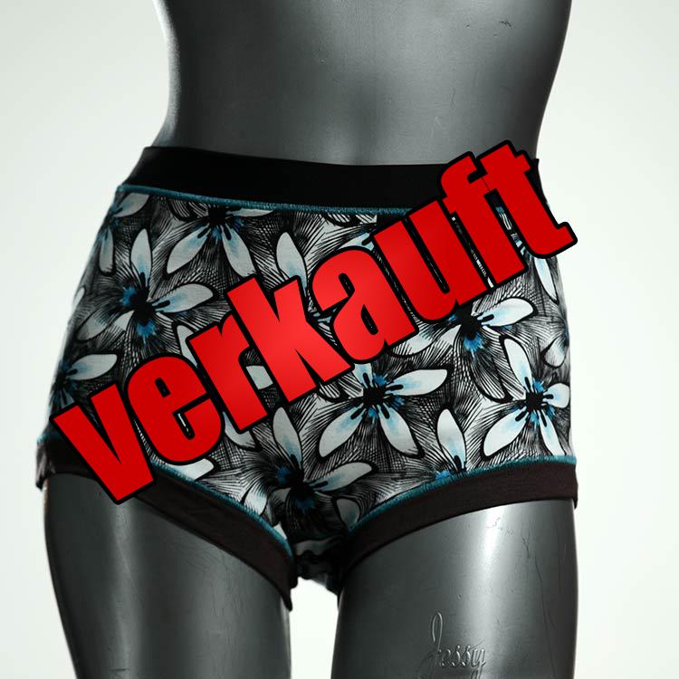 farbige bequeme schöne günstige High waist Hotpant aus Baumwolle, Unterwäsche für Damen